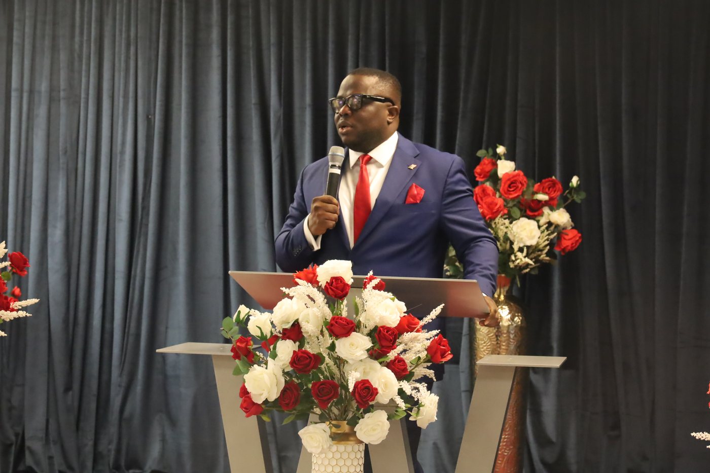 Sunday worship service